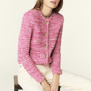 Ba&Sh  GUSPA long-sleeve cardigan Size 1 NWT and with receipts FREE SHIPPING